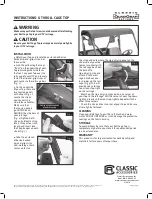 Preview for 1 page of Classic Accessories QuadGear Extreme Instructions