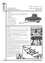 Preview for 1 page of Classic Accessories Stellex T-Top Instructions & Care