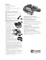 Preview for 2 page of Classic Accessories Togiak Owner'S Manual