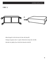 Предварительный просмотр 5 страницы Classic Brands 142-075-1050 Owner'S Manual & Assembly Instructions