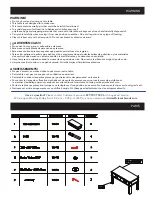 Предварительный просмотр 2 страницы Classic Brands 149-074-201 Owner'S Manual & Assembly Instructions