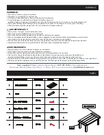 Предварительный просмотр 2 страницы Classic Brands 150-082-201 Owner'S Manual & Assembly Instructions