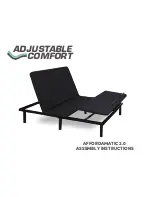 Classic Brands Adjustable Comfort AFFORDAMATIC 2.0 Assembly Instructions предпросмотр