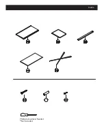 Предварительный просмотр 3 страницы Classic Brands Coffee Table 102-005-100 Owner'S Manual & Assembly Instructions