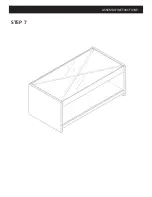 Предварительный просмотр 7 страницы Classic Brands Coffee Table 102-005-100 Owner'S Manual & Assembly Instructions