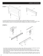 Preview for 4 page of Classic Brands COVENTRY BED FRAME Owner'S Manual & Assembly Instructions