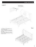 Preview for 7 page of Classic Brands COVENTRY BED FRAME Owner'S Manual & Assembly Instructions