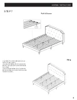 Предварительный просмотр 7 страницы Classic Brands CRANLEIGH BED FRAME Owner'S Manual & Assembly Instructions