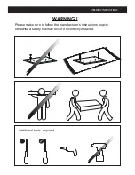 Предварительный просмотр 4 страницы Classic Brands STORAGE BENCH 100-008-001 Owner'S Manual & Assembly Instructions