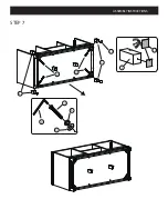 Предварительный просмотр 8 страницы Classic Brands STORAGE BENCH 100-008-001 Owner'S Manual & Assembly Instructions