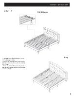 Preview for 7 page of Classic Brands WELLSELEY BED FRAME Owner'S Manual & Assembly Instructions