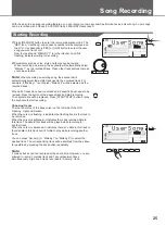 Предварительный просмотр 25 страницы Classic Cantabile DP-300 User Manual