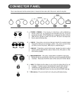 Предварительный просмотр 7 страницы Classic Cantabile DP 99 User Manual