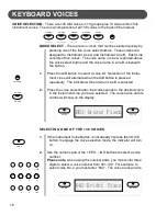 Предварительный просмотр 18 страницы Classic Cantabile DP 99 User Manual