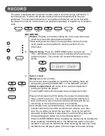 Предварительный просмотр 36 страницы Classic Cantabile DP 99 User Manual