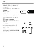 Предварительный просмотр 6 страницы Classic Cantabile LK-290 Owner'S Manual