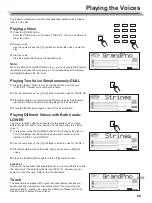 Предварительный просмотр 9 страницы Classic Cantabile LK-290 Owner'S Manual