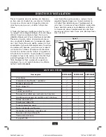 Preview for 15 page of Classic Flame 23EF024GRA Homeowners Operating Manual