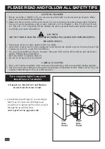 Предварительный просмотр 3 страницы Classic Flame 26MM2209 Instruction Manual Enclosed