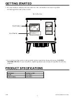 Предварительный просмотр 3 страницы Classic Flame CFI-950-4 Manual