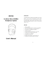 Предварительный просмотр 1 страницы Classic Tech Development HP2790 User Manual