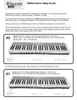 Classic CMK3A Quick Setup Manual preview