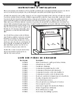 Preview for 9 page of ClassicFlame 18E01 Homeowners Operating Manual