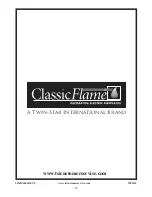 Предварительный просмотр 24 страницы ClassicFlame 28MM4684 Installation Manual