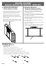 Preview for 14 page of ClassicFlame 36HF320FGT Manual