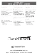 Предварительный просмотр 40 страницы ClassicFlame 36HF320FGT Manual