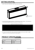 Preview for 3 page of ClassicFlame 42II042FGT Manual