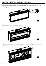 Preview for 5 page of ClassicFlame 42II042FGT Manual