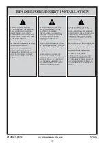 Preview for 21 page of ClassicFlame 47IMM4931 Assembly Instruction Manual