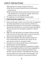 Preview for 7 page of Classique CL7FLWD1 User Manual