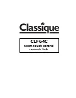 Classique CLF64C User Manual preview