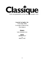 Preview for 30 page of Classique CLF64TCB User Manual