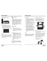 Preview for 6 page of Classique CLFSG60SS Instruction Manual