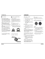 Preview for 8 page of Classique CLFSG60SS Instruction Manual