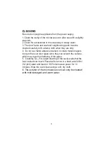 Preview for 10 page of Classique CLM28GK User Manual