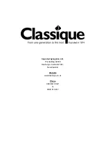 Preview for 30 page of Classique CLO65XLSS User Manual