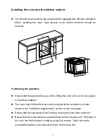 Preview for 7 page of Classique CLO67XLSS User Manual