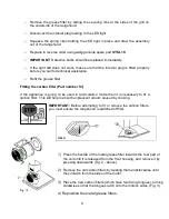 Предварительный просмотр 11 страницы Classique CLRH60BLSS User Manual