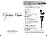 Предварительный просмотр 1 страницы Classy Caps GL1101 Lighting Instructions