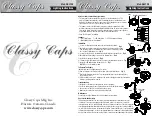 Предварительный просмотр 1 страницы Classy Caps SBL738 Lighting Instructions