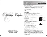 Preview for 1 page of Classy Caps SLX772 Lighting Instructions