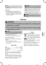 Preview for 33 page of Clatronic 263909 Instruction Manual