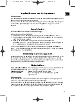 Предварительный просмотр 9 страницы Clatronic AKS 826 Instruction Manual