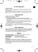 Предварительный просмотр 29 страницы Clatronic AKS 826 Instruction Manual