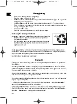 Предварительный просмотр 30 страницы Clatronic AKS 826 Instruction Manual