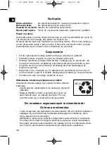 Предварительный просмотр 38 страницы Clatronic AKS 826 Instruction Manual